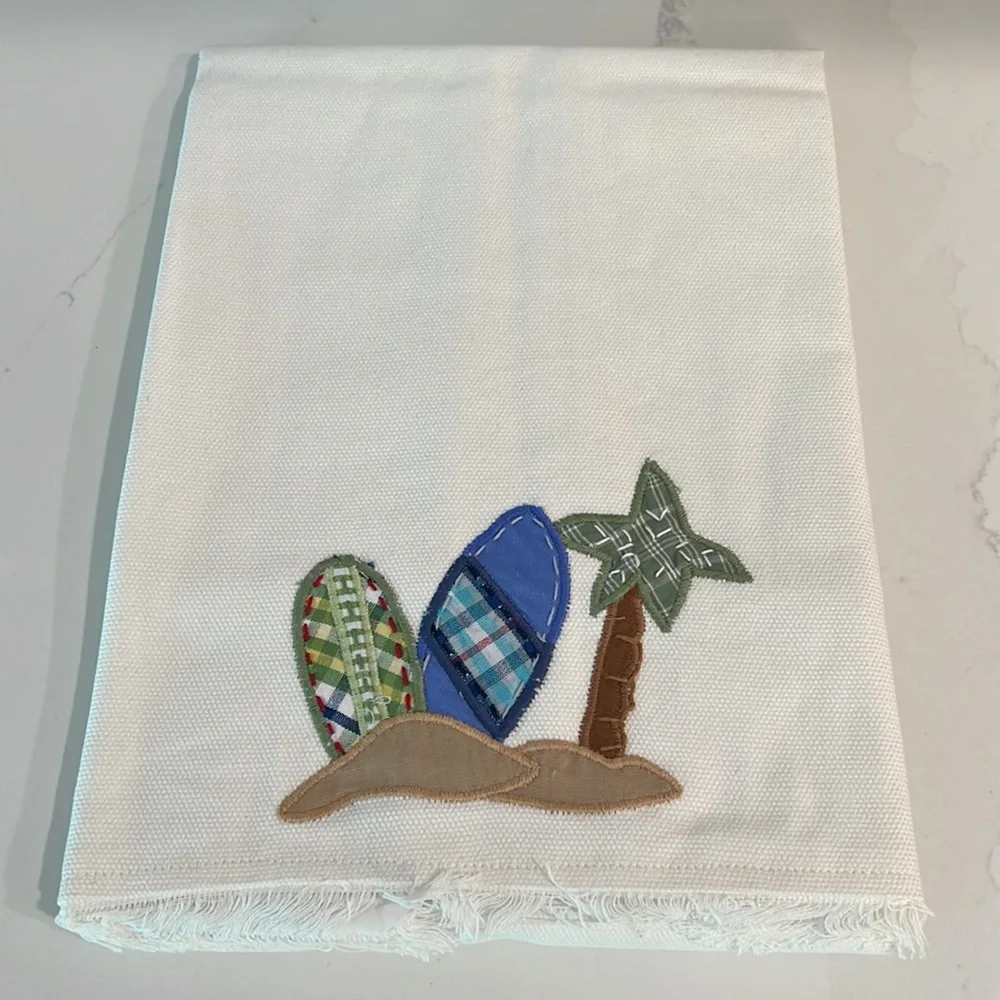 🏄‍♂️Pottery Barn Kids Island Party Table Runner Surfboard  New In Package